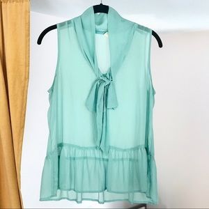 Chiffon Bow Top